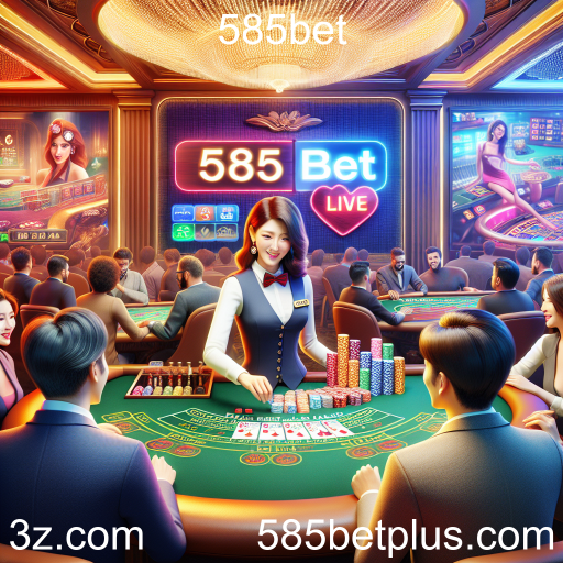 Experimente a Emoção do Cassino Ao Vivo na 585bet
